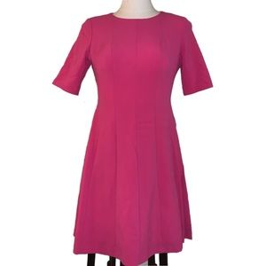 Jessica Howard Hot Pink Office Dress 4 petite